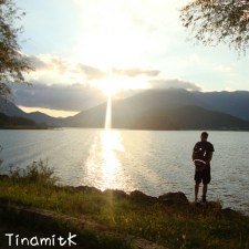 Abendsonne am Lake Kawaguchi