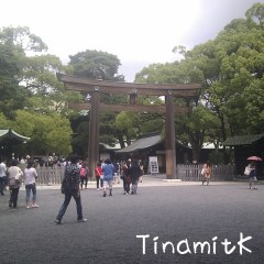 Eingangstorii des Meji-Schrein